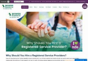 Why Should You Hire a Registered NDIS Service Providers? - Once you have received your national disability Insurance scheme plan, you will have to decide which service provider you want to deliver your support. When choosing who will provide your funded supports, you have the option of choosing between service providers registered by the National Disability Insurance Agency(NDIS) and service providers who are not registered under the same.
