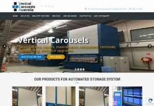 Vertical Carousels & Storage Lifts Australia & New Zealand - Vertical Carousels & Storage Lifts are automated systems that convert overhead space into valuable storage resulting in more capacity & faster picking. Save time and increase productivity. Call 0477 577 050.