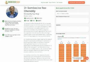 Best Homeopathy Doctor in Guntur, Andrapradesh - Dr. SambaShivrao  is the Best Homeopathy Doctor in Guntur, With 18+ years experience - Book Appointment, Consult Online From the Comfort of your Home via Docco360.
