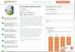 Best Homeopathy Doctor in  Aurangabad,Maharashtra - Dr.Ankita Deshmukh is the Best Homeopathy Doctor For All Your Chronic Diseases in Aurangabad,with Extensive experience -  Book  Instant Appointment , From the Comfort of your Home via Docco360.
