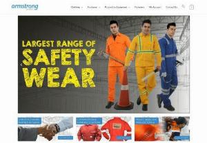 Armstrong Products - Founded in 1996, Armstrong Products Pvt. Ltd is one of Indias most reputed manufacturer and supplier of Industrial Garments, Uniforms and all kinds of Safety Products