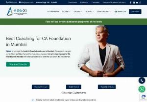 Best CA Foundation Coaching Classes in Mumbai, India | Ajnext - Get Best CA Foundation Coaching Classes in Mumbai. Ajnext is the best CA Foundation Classes in Mumbai that provides the Highest Number of Selection in CA Foundation/CPT.
