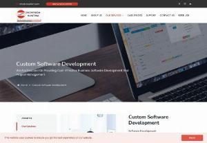 Custom Software Development Company - A skilled software developer uses automated test tools and speeds up the cycle time of the software. Our business software development constantly growing towards reducing wastage and improve defect tracking.
