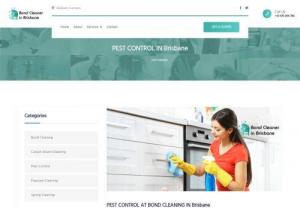 Pest Control in Brisbane - Bond cleaner in Brisbane is one of the leading companies to offer the best and Cheap Pest Control in Brisbane. We will make sure to clean each area of your property and will make all of them pests-free. Call us on +61 476394786 or visit us for more details.