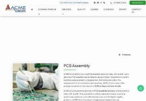 PCB Assembly | PCB Assembly Services, PCB Assembly Manufacturers - We are the leading PCB assembly services and PCB assembly manufacturers in the industry. We offer high-quality PCB assembly services and products to our customers. We offer high-quality PCB assembly service in India.