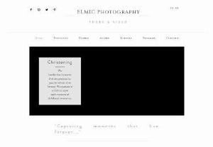ELMIC PHOTO & VIDEO - Photography and digital photo editing
Filming and editing