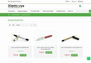 Gift a Personalised Pen to Your Loved One Via Memorys - Are you looking for a name engraved personalised pen to bring happiness to your friends and family during this lockdown? Your search ends at Memorys. They offer an exclusive range of personalised pens. To know more, visit here: