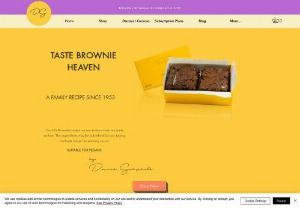 DG Brownies - Delicious Homemade Brownies. Chocolate Has Never Tasted So Yummy! Taste The Godschalk Family\'s Heritage Today - Suitable For Vegans!
