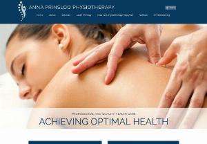 Anna Prinsloo Physiotherapy - Foot and ankle injuries, Sports Physiotherapy, neuromusculoskeletal physiotherapy, post-surgical rehabilitation. Professional physiotherapy private practice in The Vines, Constantia.
