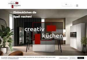 creativkchen - With our variety of different design lines, materials, colors and accessories from HCKER kitchens, our own fitters and the cooperation with local craft specialist companies, we design, coordinate and assemble kitchens according to your very personal preferences and individual wishes.