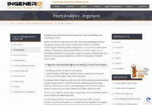 The Most Reliable Pinch Analysis Service Provider In India. - Looking for pinch analysis services, Ingenero offers such services at a very reasonable price all over India. They manage the great performance of the heat exchanger networks is an important part. To know more about their services visit their website.