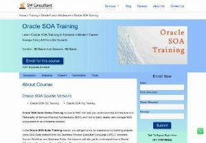 Learn Oracle SOA Training to Unleash a Modern Career - Oracle SOA Online Training at SMC will help you understand the Architecture and Philosophy of Service Oriented Architectures and how to build, deploy and manage SOA solutions.