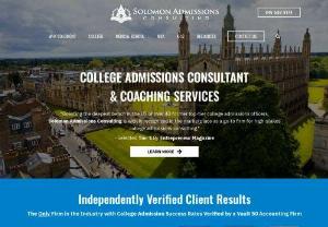 Solomon Admissions - College Admission Consulting, Top Tier Univeristy Admissions Consulting
