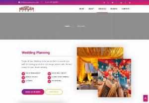 Best Wedding Planners in Delhi - Musicam Events is the best wedding planners in Delhi. We at Musicam Events, specialize in turning your dreams, fantasies and desire into reality.