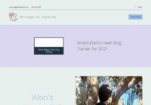 Wens Waggin Tails - I help people learn how to better understand and communicate with their dogs by teaching them about dog psychology and how to use it to achieve a happy family. Dog training,  dog obedience training,  dog walking,  dog agility,  dog in your wedding,  pack walks,  dog socialization,  dog trainer,  dog walker,  dog classes,  dog private training