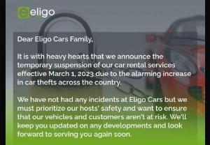 Eligo Cars - At Eligo Cars our mission is to make car sharing Safe, Simple and Easy. We connect owners and drivers that share a common passion for automotive design, the driving experience, and the perfect moment. Well allow you to share luxury, sport, electric and exotic vehicles. Contact us to know more about our Peer to Peer Car Sharing & Rental!