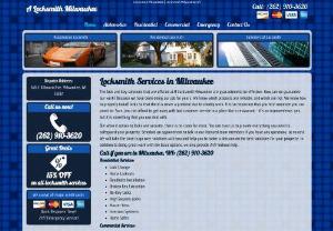 A Locksmith Milwaukee - A Locksmith Milwaukee has a team that can certainly say that they are up to speed in terms of what customers want in a local business. We are here to provide Milwaukee, WI locals with automotive, commercial and residential lock and security services. We offer everything that you need for home protection from garage door and patio locks to lock changes, deadbolts and high security locks.