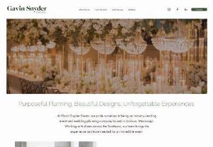 Gavin Snyder Events - Gavin Snyder Events is your go-to event planner and wedding coordinator in Jackson, Mississippi. Serving Mississippi, Alabama and Louisiana, let them coordinate, so you can celebrate.