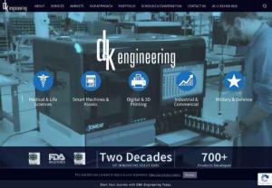 D&K Engineering - D&K Engineering provides Total Commercialization Solutions for products and instruments that have high innovation content and complex manufacturing lifecycles. Our capabilities span the entire product lifecycle, including requirements definition, systems architecture, concept creation, design, prototyping, manufacturing, and after-market support.