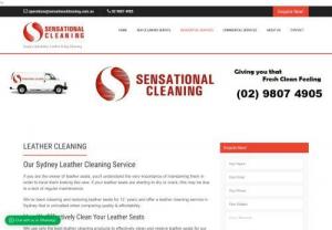 Best leather cleaner - Our Sydney Leather Cleaning Service
If you are the owner of leather seats, youll understand the very importance of maintaining them in order to have them looking like new. If your leather seats are starting to dry or crack, this may be due to a lack of regular maintenance.

Weve been cleaning and restoring leather seats for 12  years and offer a leather cleaning service in Sydney that is unrivalled when comparing quality & affordability.