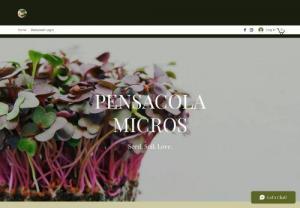 Penacola Micros - Pensacola Micros provides NW FL with the best fresh local MicroGreensmicrogreens, urban farm, vertical farm, pensacola,