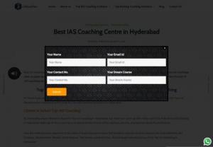 Best IAS coaching Institute in Hyderabad - Indian Administrative Services (IAS) examinations allow a person to get into Civil Services after he/she has qualified. These exams are conducted by the UPSC or the Union Public Services Commission. Mera Education for UPSC Preparation are Guider, they only show you the way and help you to align yourself in the right direction with Best IAS coaching in Hyderabad.