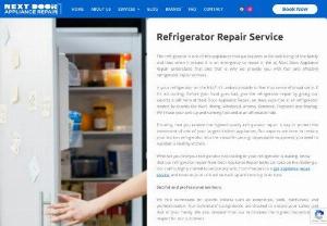 Refrigerater Repair Service by master technicians - Refrigerator repair services at a two-penny? At Next Door Appliance repair gets every kind of service on Refrigerator. We do repair, installation, replacement, and much more. Call our representative to know more at (844) 505-3776.