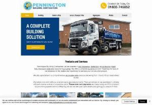 Penningtons Building Contractors Ltd - Penningtons Building Contractors Ltd are experts in site clearance, demolition, groundworks, formwork. We also specialise in grab lorry hire and muck away. We offer a complete solution meaning we have at our disposal all skills and machinery including plant hire and muck away. In addition to this we have a comprehensive material sales service delivering from 1tn to 16tn loads direct to site.