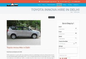 Toyota Innova hire in Delhi - delhiagratourpackage is provided the Best Service in the Taxi and Car Toyota Innova hire in Delhi NCR. If you are planning to visit any Tourist place one can easily book toyota car with us.