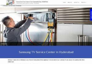 Samsung TV Service Center in Hyderabad - Find your nearest Samsung repair service center in Hyderabad. At Samsung Service Center, We fix most major appliances of Samsung in Hyderabad, Ovens, and TV & ACS. See below the list of everything we repair of Samsung. Samsung Gives You the Best Long Lasting Results. If You Want a Company Service Click here if you Home Appliances Samsung TV Service Center in Hyderabad Clicks to call us: 9133393390, 9133393314. Creating Any Issue Then Contact our Service Ce