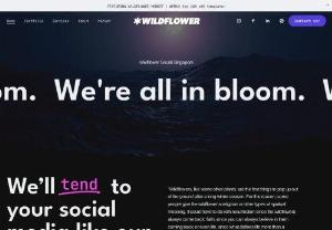 Wildflower Social - At Wildflower.so, we handle everything from Design to Management - you would only need to worry about handling the business side of your company, and we\'ll deal with the rest!