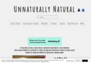 Unnaturally Natural - Taking Mother Nature\'s materials and adding an unnatural twistepoxy resin river tables and furnishings, natural soy wax candles & melts, aroma lamps and tealight burners and lots of accessories whether you\'re looking to bring elegance, colour or sparkle to your home