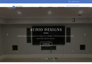 Audio Designs - Audio Designs provides only the highest quality audio, video and home automation products and customer service in the tri-state area. Call us today for your complementary in home system design.