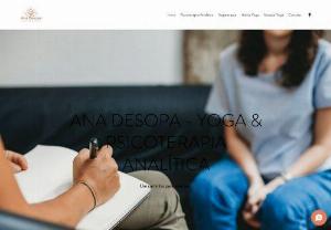 Ana Desopa - Psychotherapy - Online and face-to-face Psychotherapy for and Youth.
Training in Psychoanalysis since 2017.