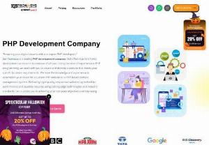 PHP development company USA - Dev Technosys is a top-notch PHP development company, provides excellent PHP Web Development services and have experience team of dedicated PHP developers.