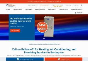 Reliance Heating, Air Conditioning & Plumbing - Reliance Heating, Air Conditioning & Plumbing provides a full-menu of HVAC services in Burlington, Ontario for homeowners and businesses alike. Common reasons why customers call Reliance Home Comfort are for furnace repairs, water heaters, plumbing, air conditioners (A/C), water purifiers, and UV air purification systems. Learn more about Reliance Home Comfort by visiting them online today!