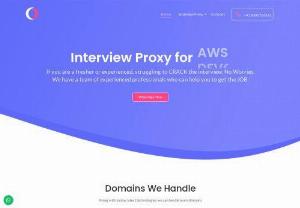 Proxy Interview Support - We have a team of IT professionals Who are Working and willing to provide Interview support to the candidates who are in need Based out Globally