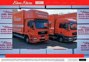 Klaus Kleine Umzuglogistik GmbH - Whether private move, office move or storage. Klaus Kleine Umzuglogistik GmbH is your moving company in Bremen if you are looking for a company with many years of moving experience and high service quality. Your move is our strength!