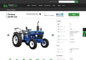 Farmtrac 60 EPI T20 Tractor Price,feature & specification - TractorGyan - Farmtrac 60 EPI T20 Tractor Onroad Price. Visit us for Details Video Review, Finance, Insurance, Tractor Launch, and Event | TractorGyan