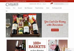 Capalbos Gift Baskets - Capalbo\'s Gift Baskets is a leading provider of high quality gift baskets for all occasions for over 100 years. We offer an extensive selection including Italian gift baskets, wine and cheese baskets, organic food baskets, and more.