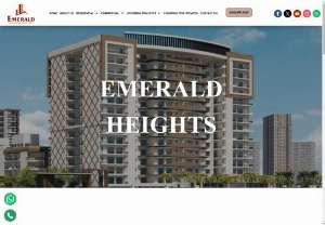 emeraldhome - With Ultra-Modern Amenities & Distinct Architectural design, Emerald Heights is a beautiful residential project that reflects the urban modern lifestyle. Extended over 6.126 acres land, this project is laid out very thoughtfully. Its unmatched architecture and premium location make it an ideal choice for home seekers & Investors.