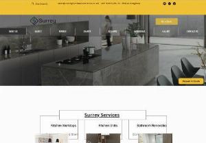 Surrey Kitchens - Kitchen Worktops, Modern Kitchen Units, Loft Conversions and Home Extensions