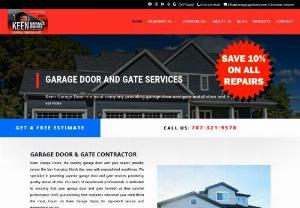 garage door opener repairs - Are you in need of Garage Door repair or maintenance in Sonoma, Marin or Napa County?  Up, down, up, down, year after year after year when suddenly they dont open correctly, the chain breaks, your motor wears out, or someone backs up without opening the door.  Keen Garage Doors is available 24 x 7 to repair or fix your broken door or opener system!