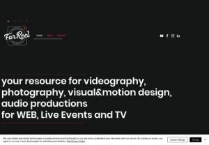 For Reel Videography - You share YOUR vision, we make it count! Image Films Solutions | Motion Graphics Content for Live Events & Web | Video Marketing Concepts | Demo Reels for Artists | Recruiting Videos\'