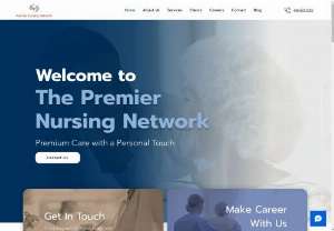 Premier Nursing Network - Premier Nursing Network offers outstanding nursing professionals to meet the daily staffing needs of our clients. We strive to provide innovative healthcare solutions that help our clients deliver excellent,  cost effective patient care.