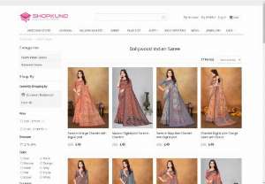 Latest design indian Bollywood Saree UK available in UK - Looking for Bollywood Sarees? Buy Bollywood Sarees, Indian Bollywood Saree Designs, designer actress sari from shopkund in United Kingdom. Get the latest patterns and designs saree at the lowest price range in the UK.