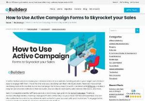 How to Use Active Campaign Forms to Skyrocket your Sales - Do you use and want to increase your sales through email marketing? Learn how you can achieve in your marketing campaigns with Active Campaign forms and WPForms.