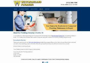 plumbing company austin tx - Westmoreland Plumbing will help you with plumbing maintenance & repair in Austin, TX. Contact us now to learn more!