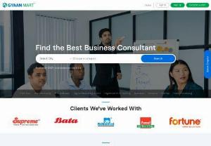 Hire Business Consultant | Business Advisor | Gyaanmart - Gyaanmart is the online directory for the top business consultants & business advisor . Get expert advice from verified business consultant to scale up your business.