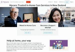MyCare | Home Care New Zealand - Mycare provides access to the best home care New Zealand wide. Their extensive range of in-home care services includes support for injuries, disabilities, elderly help & child care assistance. Get in touch with local workers or become one yourself!